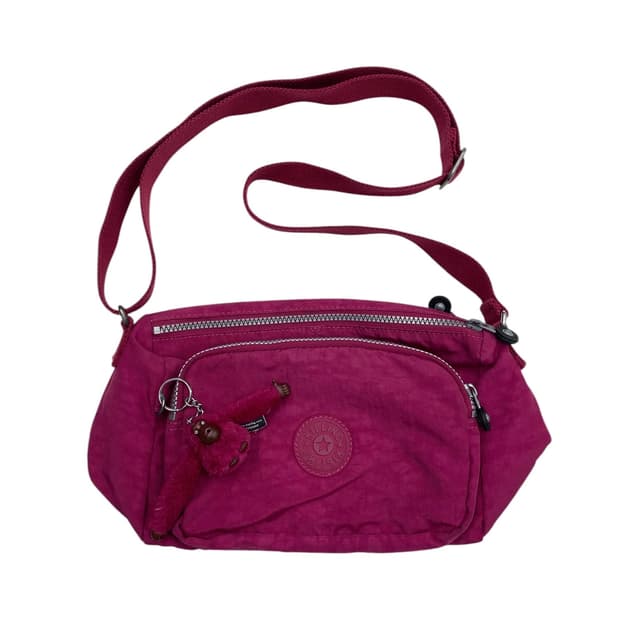 키플링 마젠타핑크 크로스백