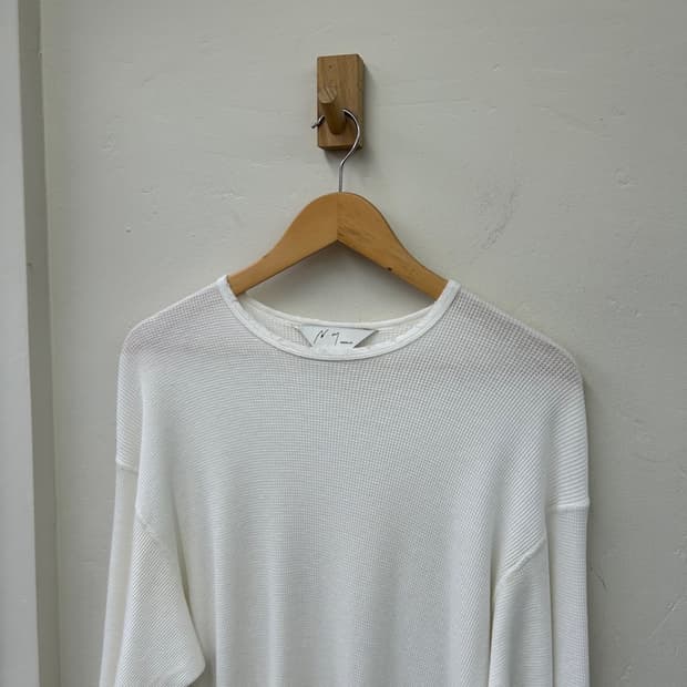 16388 - 안셀름 데미지 와플 크루 롱슬리브