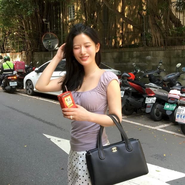 브랜디멜빌 라벤더 상의