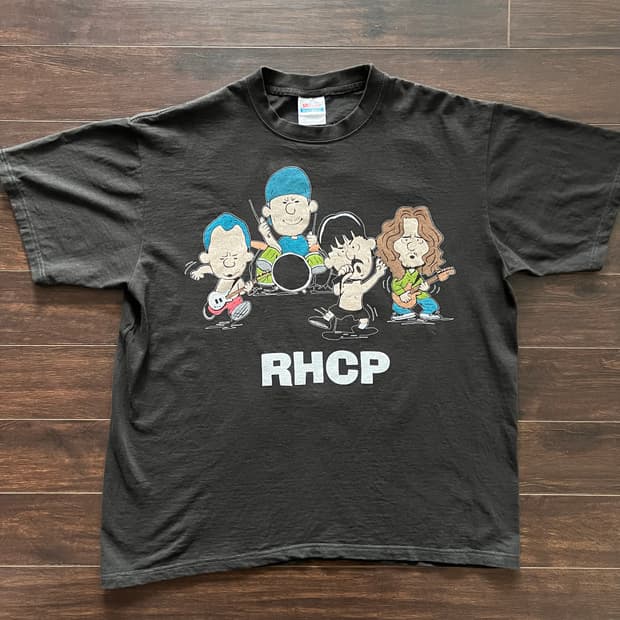 [XL] RHCP 레드핫칠리페퍼스 밴드 부틀렉 티셔츠