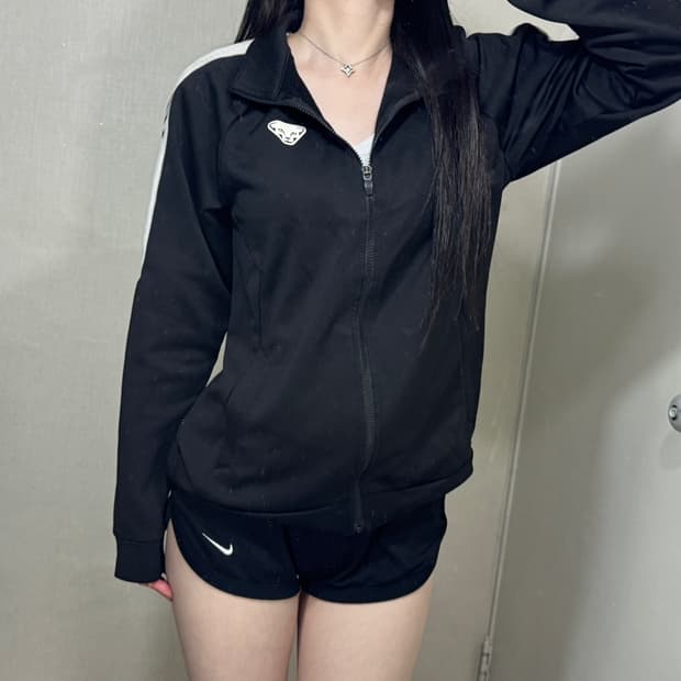 다이나핏 배색 져지 바람막이 🖤🤍