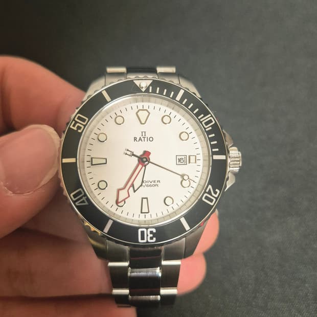 다이버 시계 ratio freediver 200