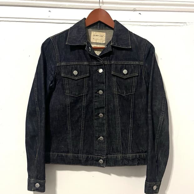 헬무트 랭 클래식 로우 데님 자켓