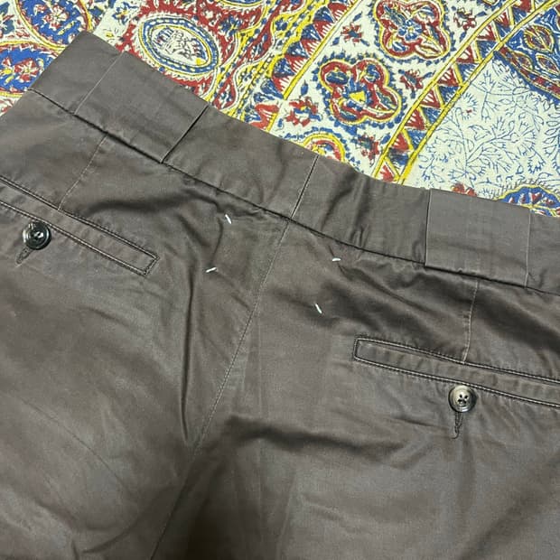 마르지엘라 맥퀸팬츠 44 브라운