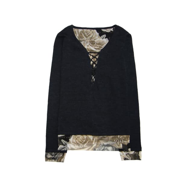 atelier by c'est moi Flower Wool knit