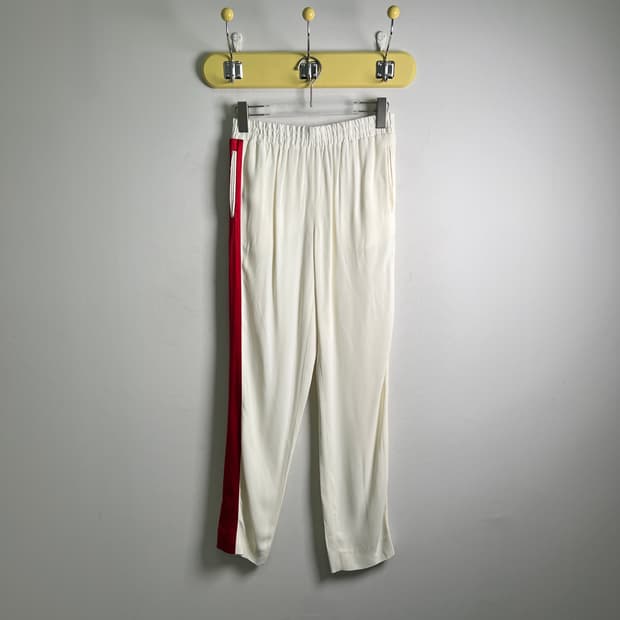 17ss each other 이치 아더 사이드 스트라이프 트랙 팬츠 XS