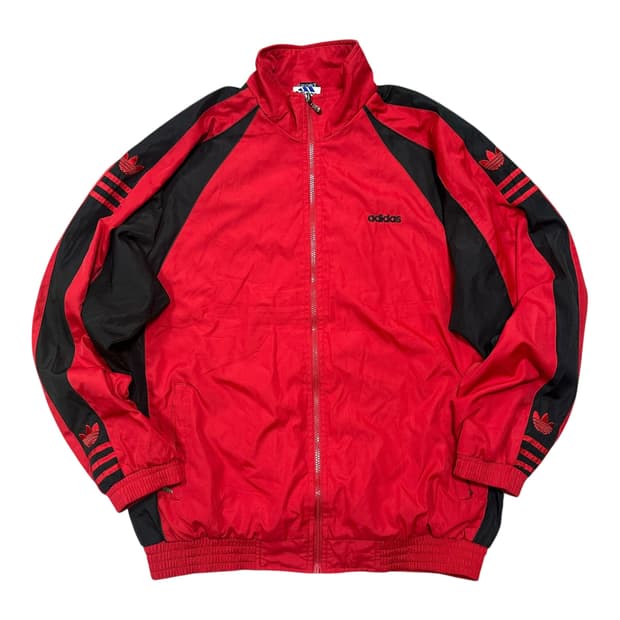 ✨ (바배) 아디다스 90s 올드스쿨 검빨 바람막이 