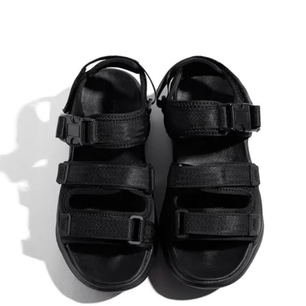 아키클래식 베가스 샌들 트리플 블랙 250