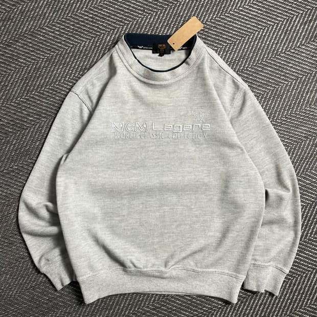 90s MCM 빅로고 아카이브 맨투맨o 4992