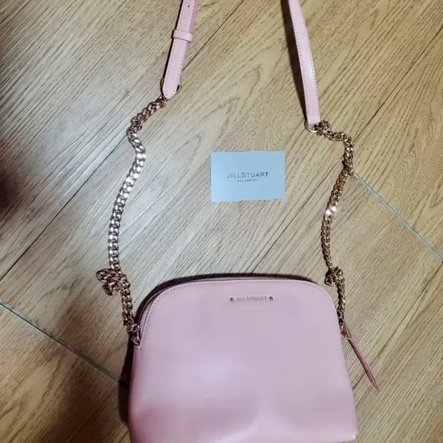 질스튜어트 핑크 크로스백 새상품 갸루 양지뢰 모리걸