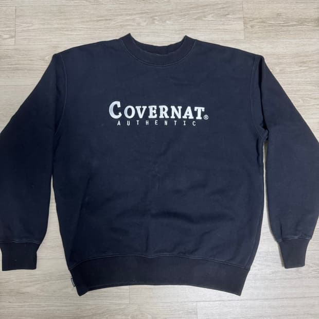 커버낫 어센틱 맨투맨 s (기모)