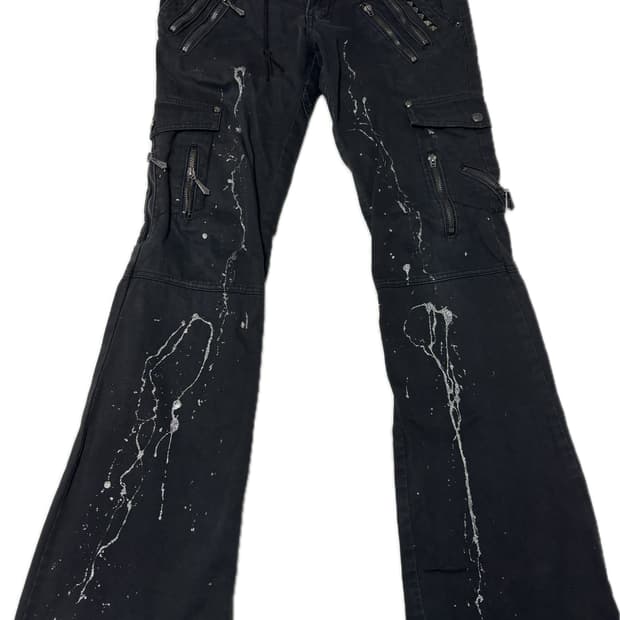 미다스 Midas 세미 부츠컷 카고팬츠