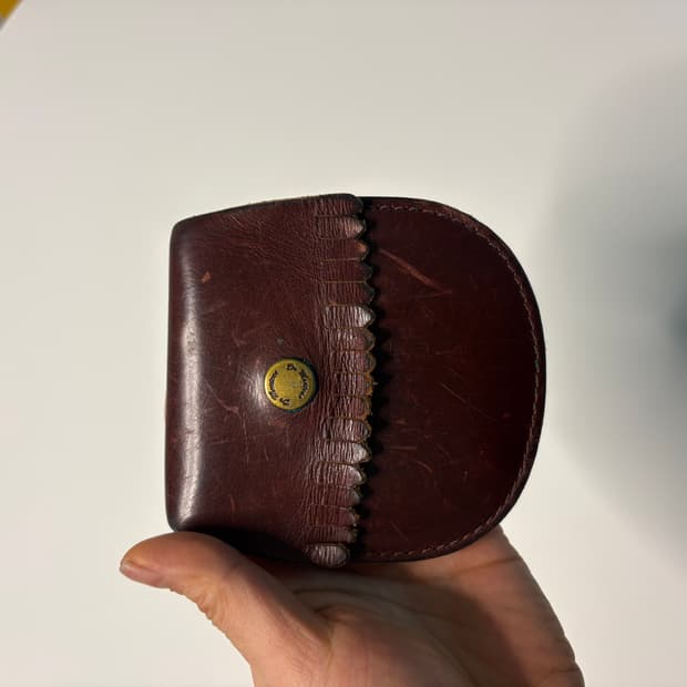 닥터마틴 빈티지 브라운 레더 지갑