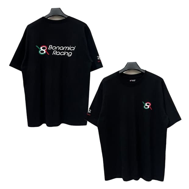 Bonamici Racing 로고 레이싱 반팔티 2사이즈