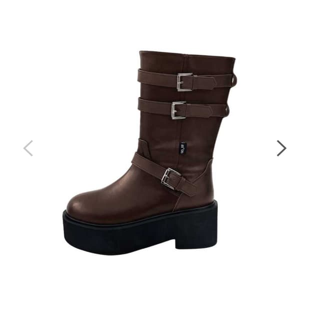 애즈온 마야부츠 미디 브라운 245