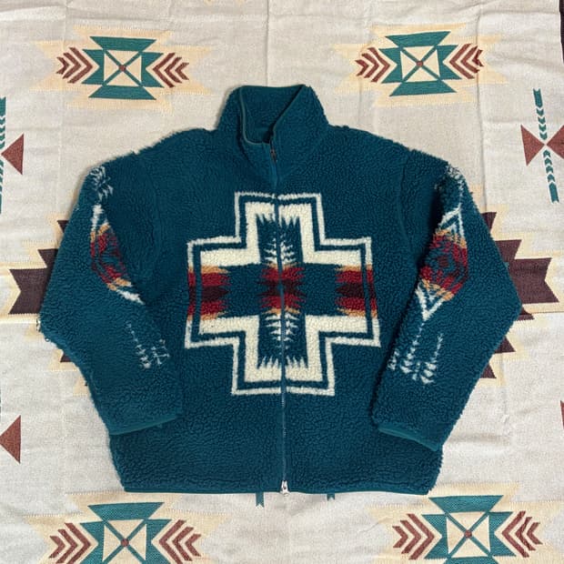 펜들턴 2WAY 보아 후리스 자켓 / pendleton fleece