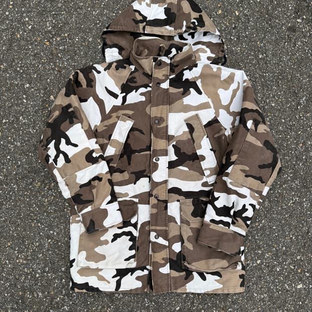 Supreme 13FW 슈프림 스노우 카모 필드 자켓