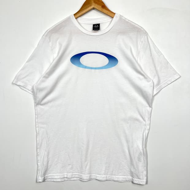 Oakley 오클리 블루써클 화이트 반팔티