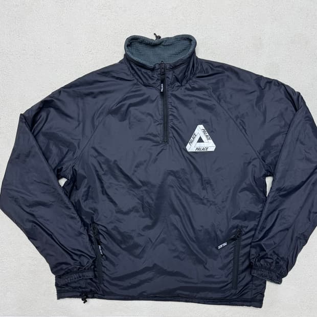 팔라스 폴라 그리드 리버스 자켓 블랙 L