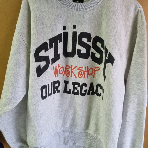 스투시 아웨레가시 콜라보 맨투맨 