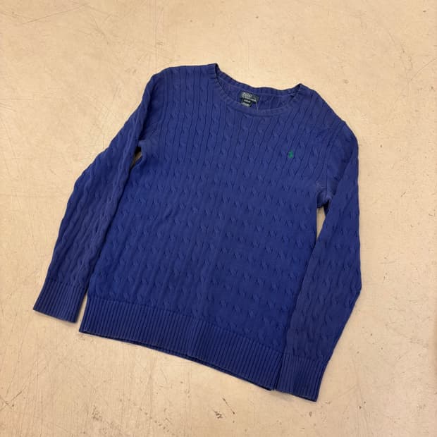 폴로 랄프로렌 케이블 포니 니트