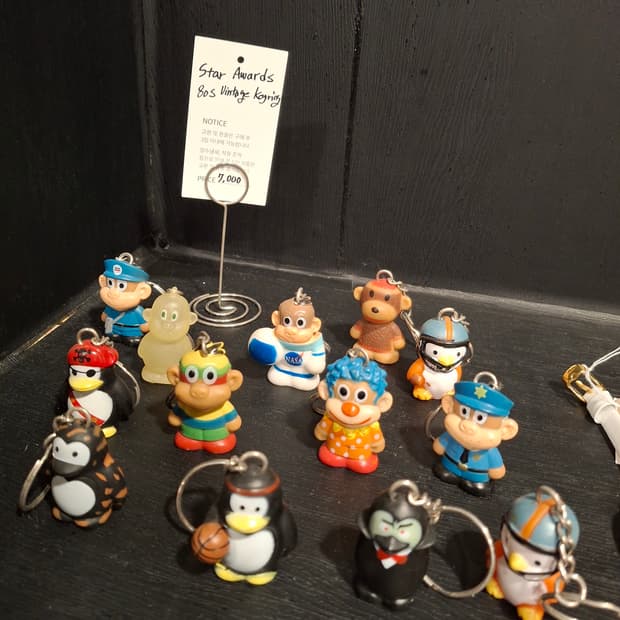 (마지막특가) 스타워즈 80s 빈티지 캐릭터 키링