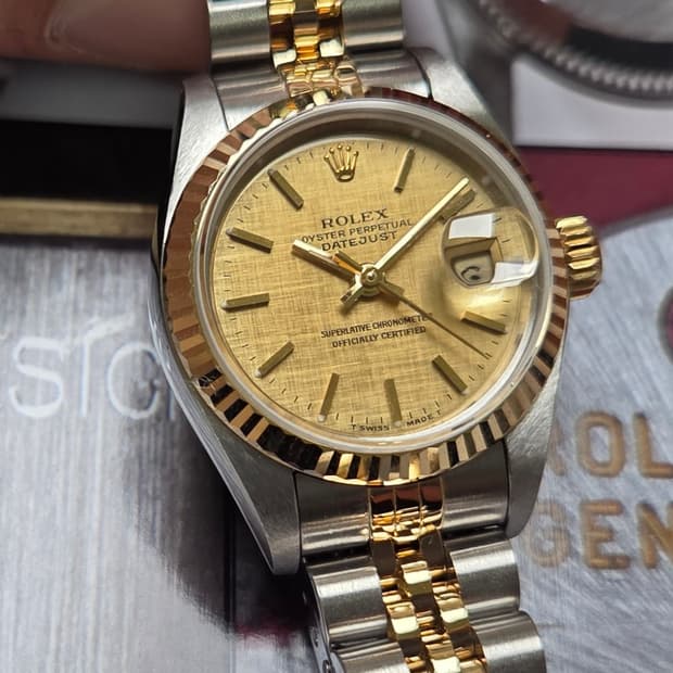 롤렉스 데이저스트 69173 18K콤비 보카시판 쥬빌리줄 여성용 (감정서