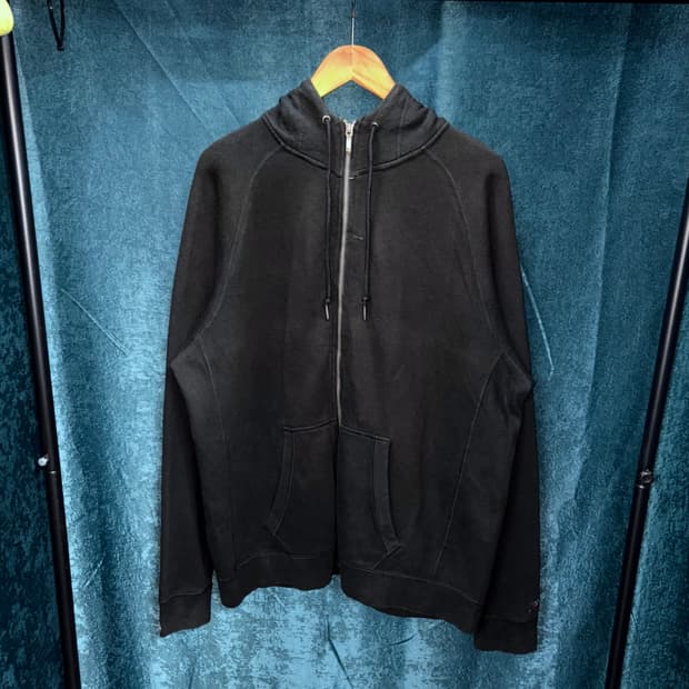 (XL) 러셀 풀 집업 오버 후드티