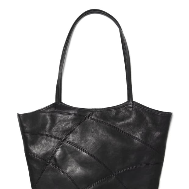 해칭룸 Web Tote Lamb Skin Black 웹 토트 램스킨백