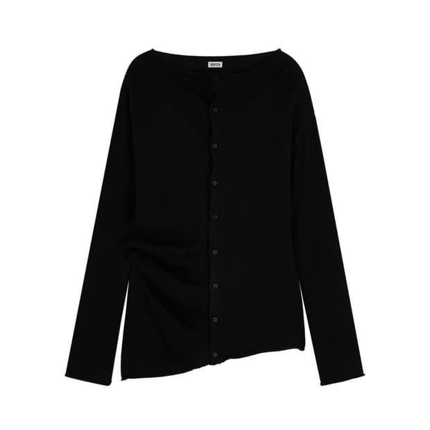 [REPOS] Supima Unbal Cotton Cardigan
