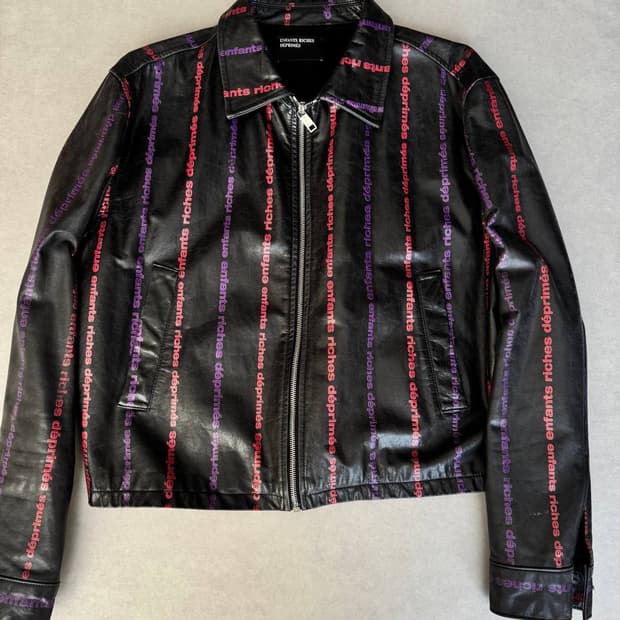 Enfants Riches Déprimés Leather Jacket