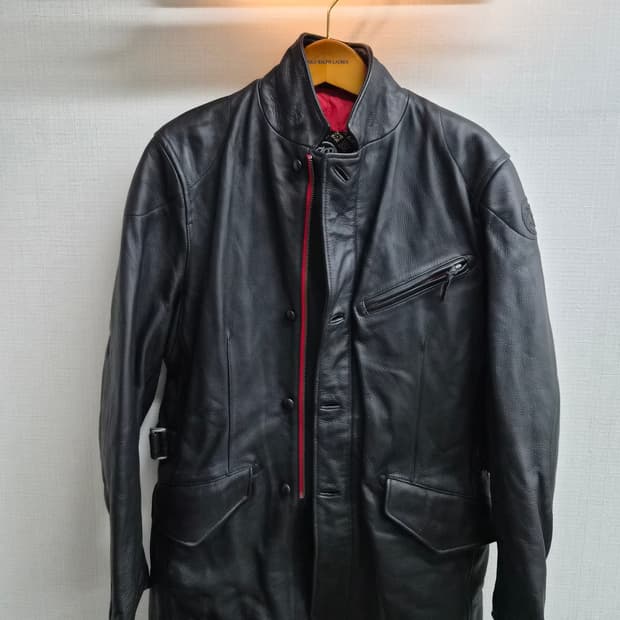 XXL) ZIMBA 모터사이클  레더 라이더 점퍼 팝니다