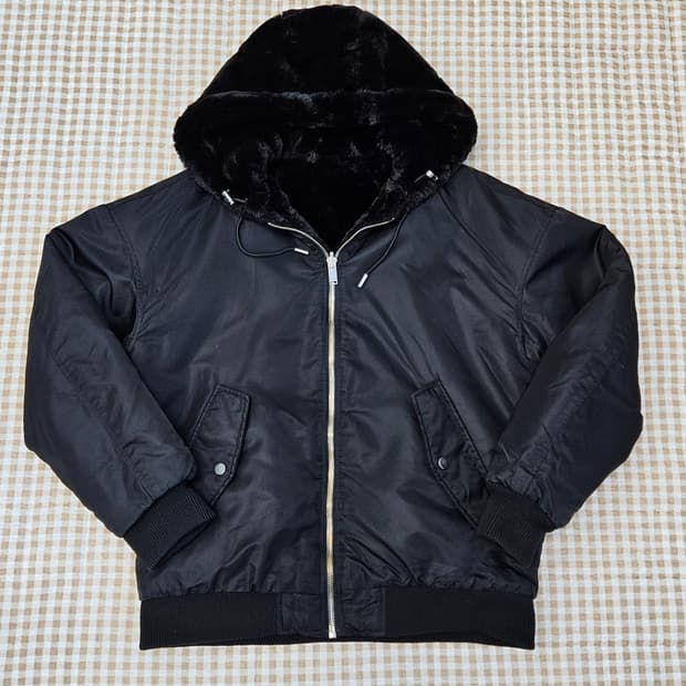 자라 퍼 리버시블 양면 점퍼 남자100