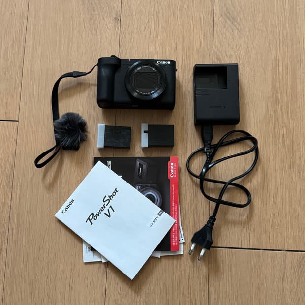 캐논 파워샷 v1 브이로그 카메라 canon powershot V1