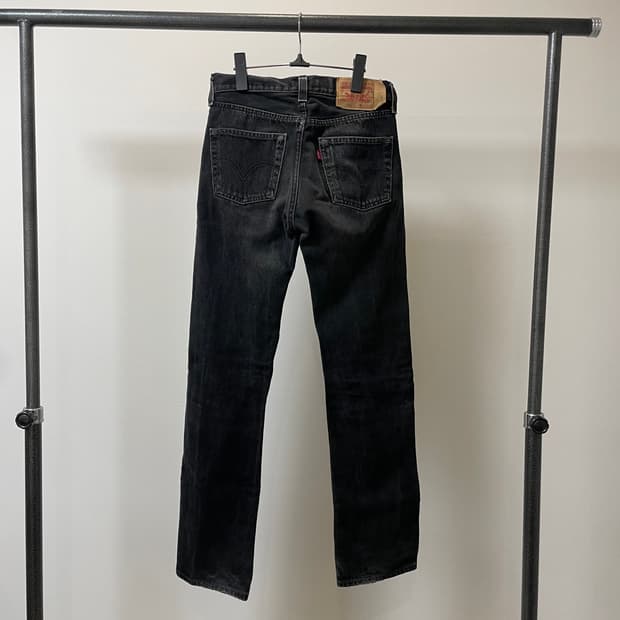 (29) Levis 리바이스501 흑청 데님팬츠