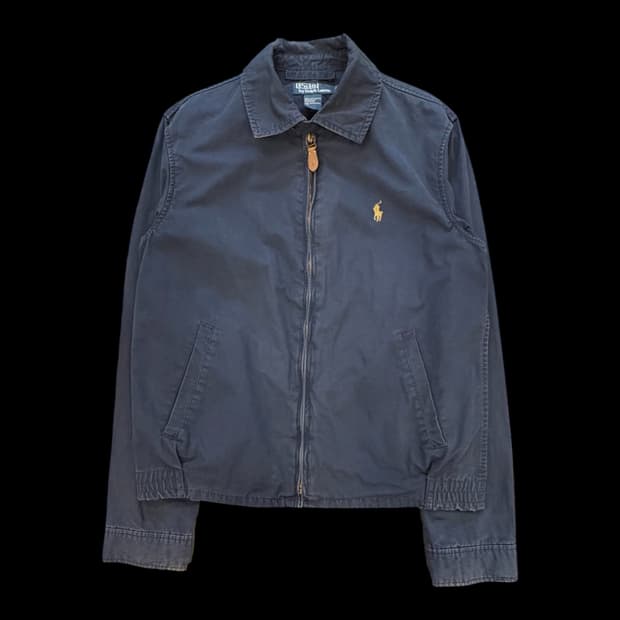 폴로 랄프 로렌 코튼 집 자켓