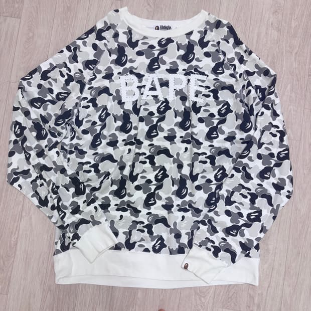 Bape Camo Crystal Stone Sweatshirt
