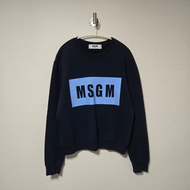 MSGM 코튼 스웻셔츠 / 여성 맨투맨/ 여자 맨투맨 