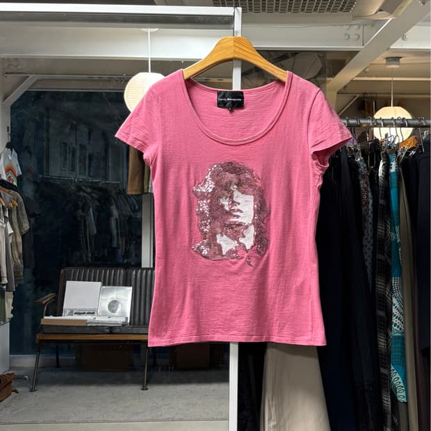 Dartin bonaparto 스팽글 티셔츠