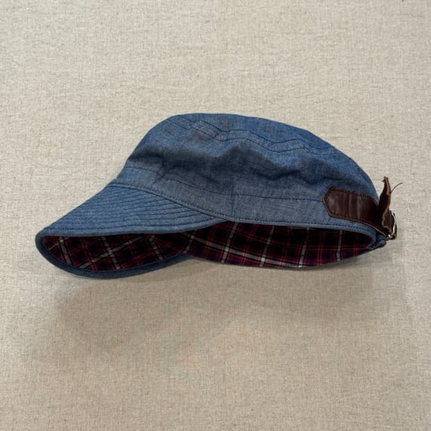 준야와타나베 레더 스트랩 캡