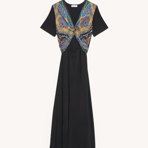 산드로 페이즐리 원피스