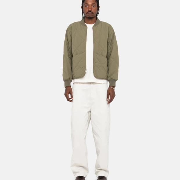 STUSSY WORKGEAR TROUSER TWILL- PUTTY