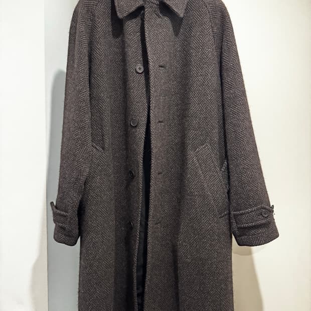 폴로랄프로렌 헤링본 코트 40R