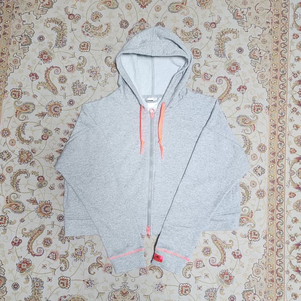 아디다스X스텔라 맥카트니 여성 크롭 후드집업
100