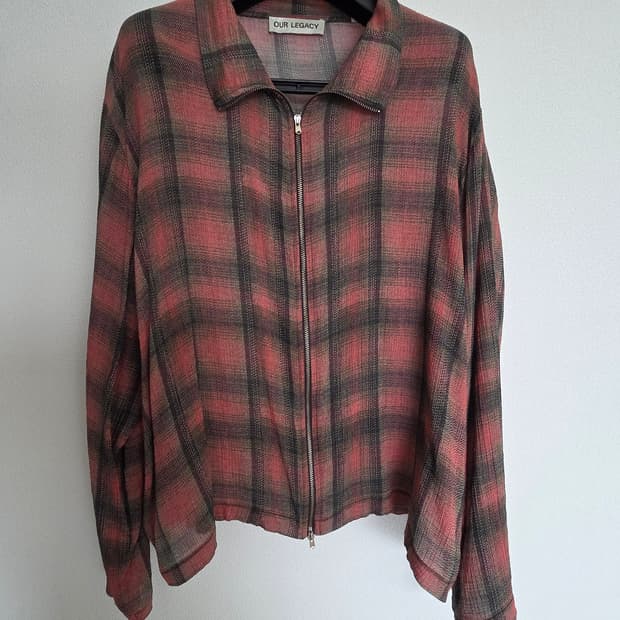 52)Our Legacy SHRUNKEN FULLZIP 폴로 셔츠