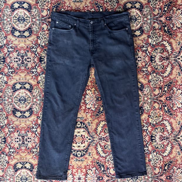 빈티지 리바이스 541 블랙 진 데님 36 (686