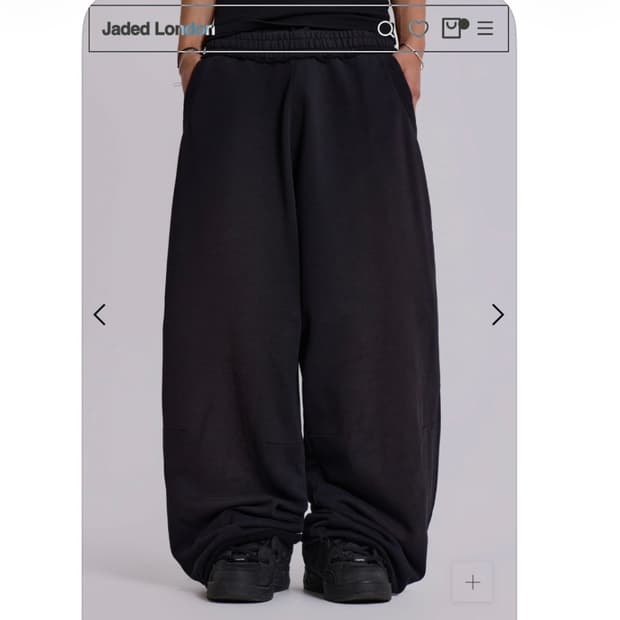 제이디드런던 조거팬츠 새상품