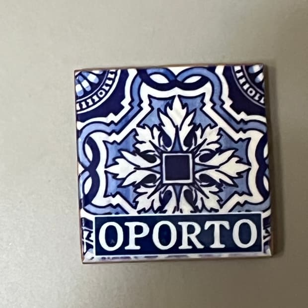 포르투갈 기념품 장식 타일 자석