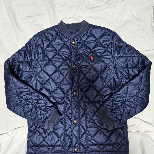 폴로랄프로렌 네이비 퀼팅 자켓 S