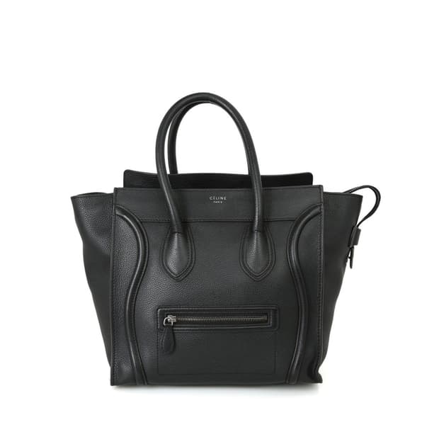 셀린느 러기지 블랙 탑핸들 토트백 189793